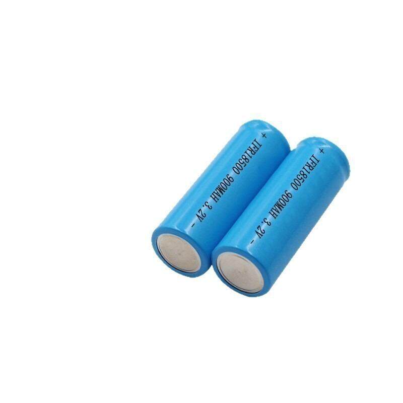 太阳能草坪灯电池18500锂电池900毫安3.2V磷酸铁锂美容仪