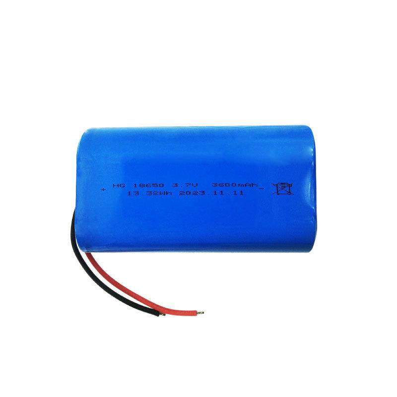 现货18650锂电池组3.7V/7.4V筋膜枪美容仪扫地机钓鱼灯