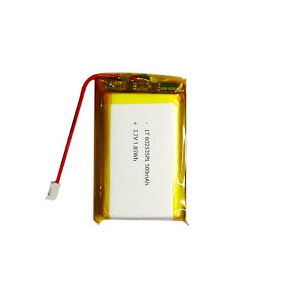 602535聚合物锂电池500mAh3.7v动力储能类智能音响无人机软包电芯