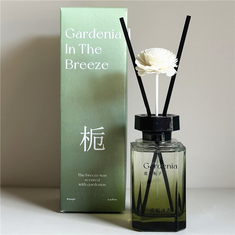 正品清栀沐香栀子花香薰微风栀子高级家用卧室室内持久留香香氛