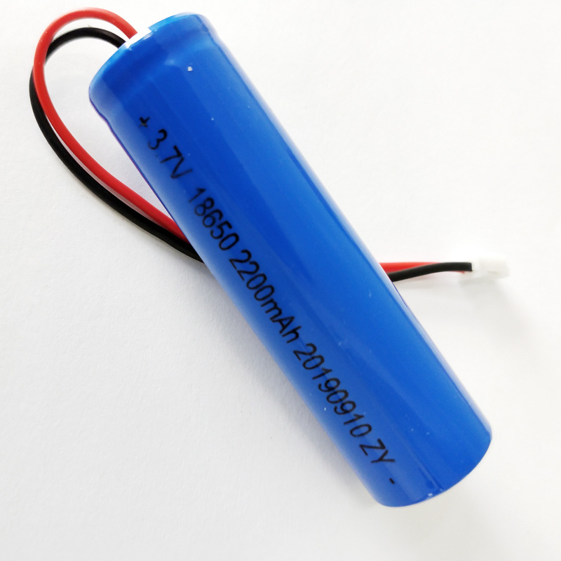 18650电池3.7V 2200mah蓝牙音箱电动工具动力储能可充电锂电池组
