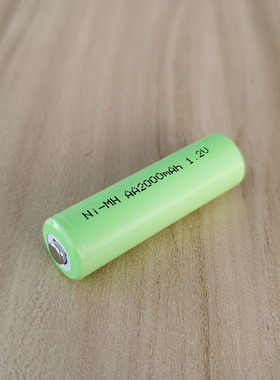 太阳能充电电池5号镍氢电池1.2V 14500镍氢电池AA400/2400mAh容量