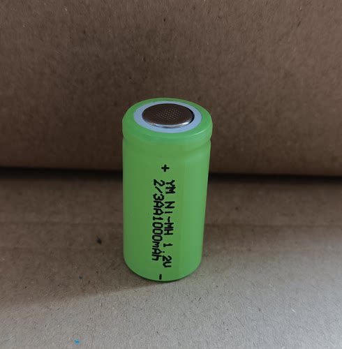 电池 75AAH 1.2V 2/3AA 1000mAh  镍氢充电电池平头