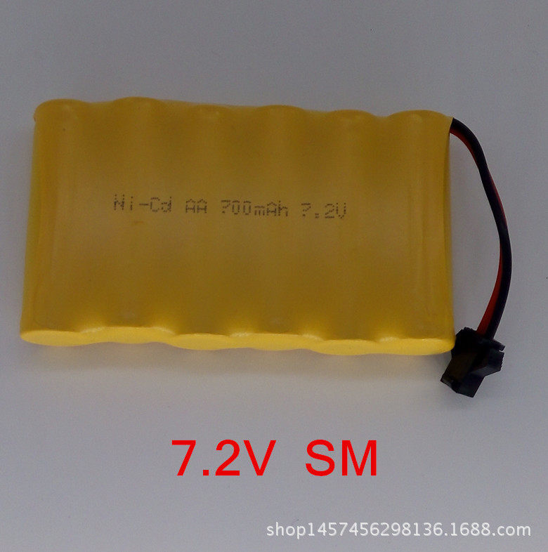 2v 700mah镍镉电池组aa充电电池遥控车电池