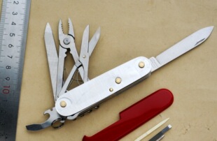 改装定制维氏91mm1.6795英雄瑞士军刀改薄按需组装