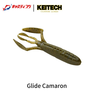 KEITECH日本 Glide Camaron滑翔虾 虾型软饵高比重无铅路亚饵假饵