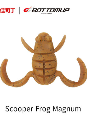 BOTTOMUP波特玛 Scooper Frog 踢腿蛙 magnum 浮水蛙型假饵路亚饵