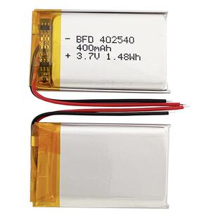 聚合物锂电池 402540-400mAh 蓝牙音箱智能穿戴LED灯具电子产品