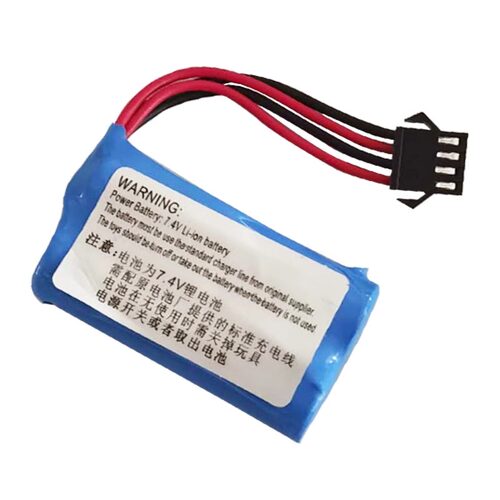 14500锂电池 7.4V 攀爬车遥控车越野车 SM - 4P 接头电池 500 mAh