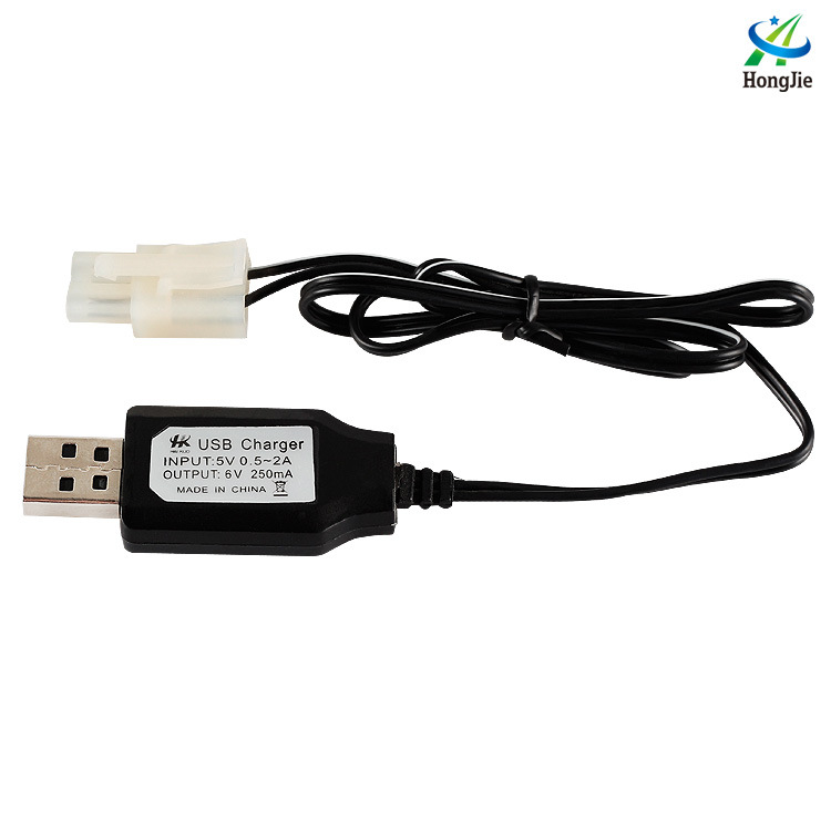 大田宫 6V KET 2P插头镍镉NI-CD镍氢NI-MH电池组USB充电线 带保护