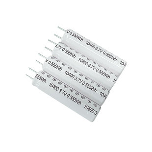 源头厂货10400/150mAh/3.7V应急灯电子打火机脱毛仪电容式锂电池