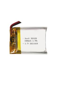 503450聚合物锂电池移动电源充电宝锂电芯  3.7V软包充电 1000mah