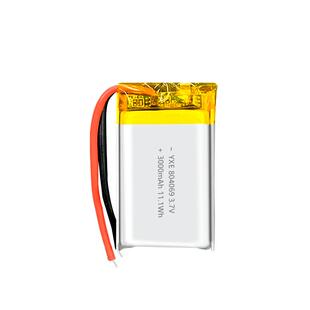 5万平工厂足容3000毫安3.7V聚合物锂电池804069电动玩具软包电芯