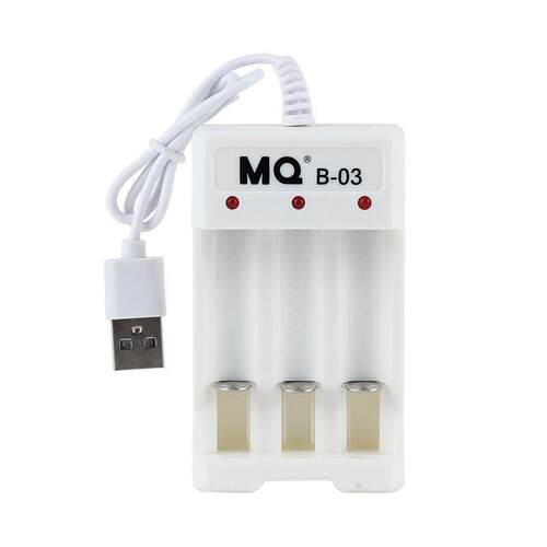 沐淇1.2V通用AA5号AAA7号镍氢NI-MH镍镉NI-CD玩具充电池充电器