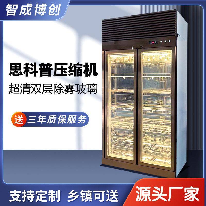 商用牛肉柜冰柜冷藏保鲜西餐湿式恒温风冷展示柜牛肉排酸冷冻柜