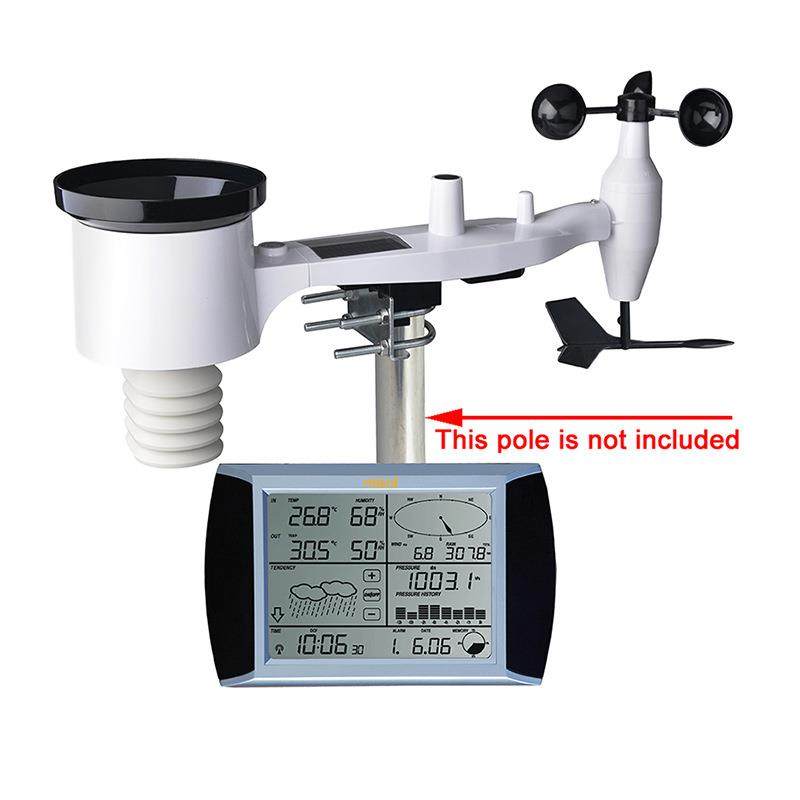 无线气象站1080无线传输数据存储温度湿度风速风向雨量