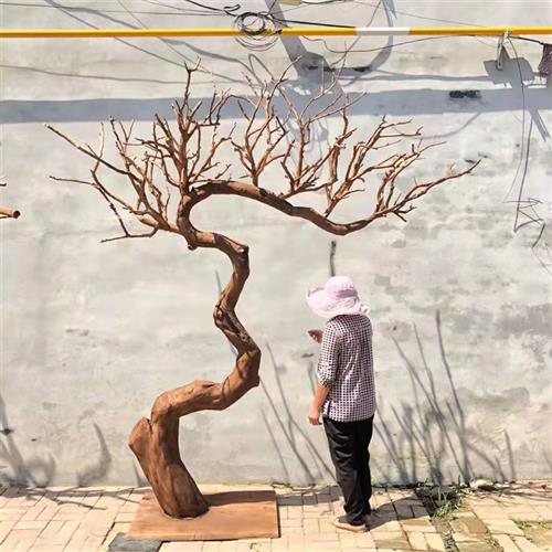 仿真枯树室内家居新中式造景干枝装饰商场橱窗道具悬挂假高仿真