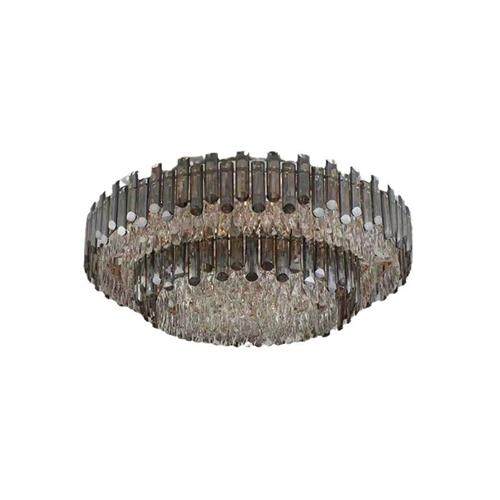 轻奢水晶灯LED方形客厅灯客厅大厅灯具简约现代吸顶灯厂家