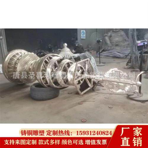大型纯铜塔刹铸铜雕舍利塔寺庙不锈钢塔尖宝塔园林景观摆件