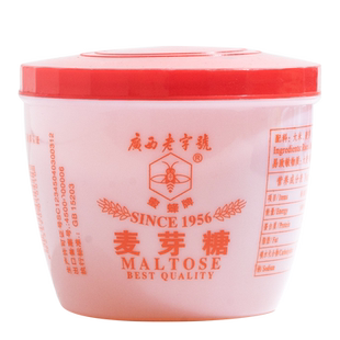 广西老字号蜜蜂牌纯麦芽糖500g小包装糖浆手工粘牙糖80后怀旧零食