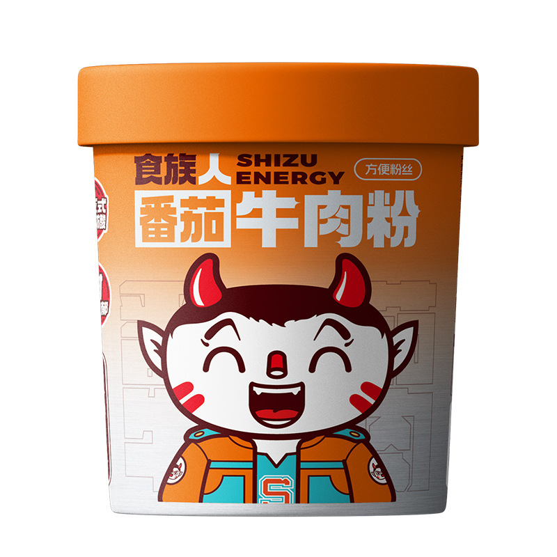 【包邮】食族人番茄牛肉粉112g河南红薯粉丝速食（1件）
