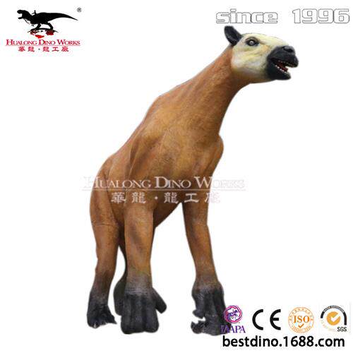 远古仿真动物模型机械电动仿真爪兽主题动物园恐龙公园装饰品.