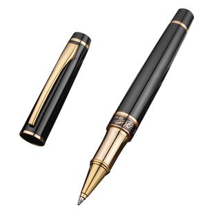 英雄签字笔1021商务高档金属宝珠笔中性碳素笔男女士办公签单送礼物礼品公司企业logo刻字定制官方