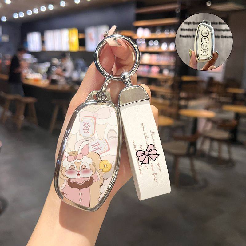 适用于哈弗二代大狗钥匙套哈佛H6/H4/H5/M6/初恋/神兽/赤兔壳扣