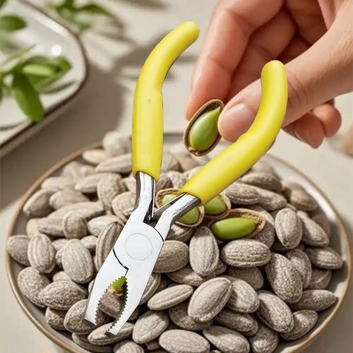 兰妹子吃瓜子神器吊瓜蒌子剥壳器