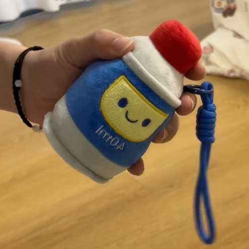 【男人的香水】WD40润滑油毛绒挂件仿真小罐子钥匙扣男生包挂礼物