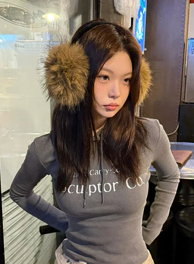 冬季女款加厚保暖毛绒护耳耳罩