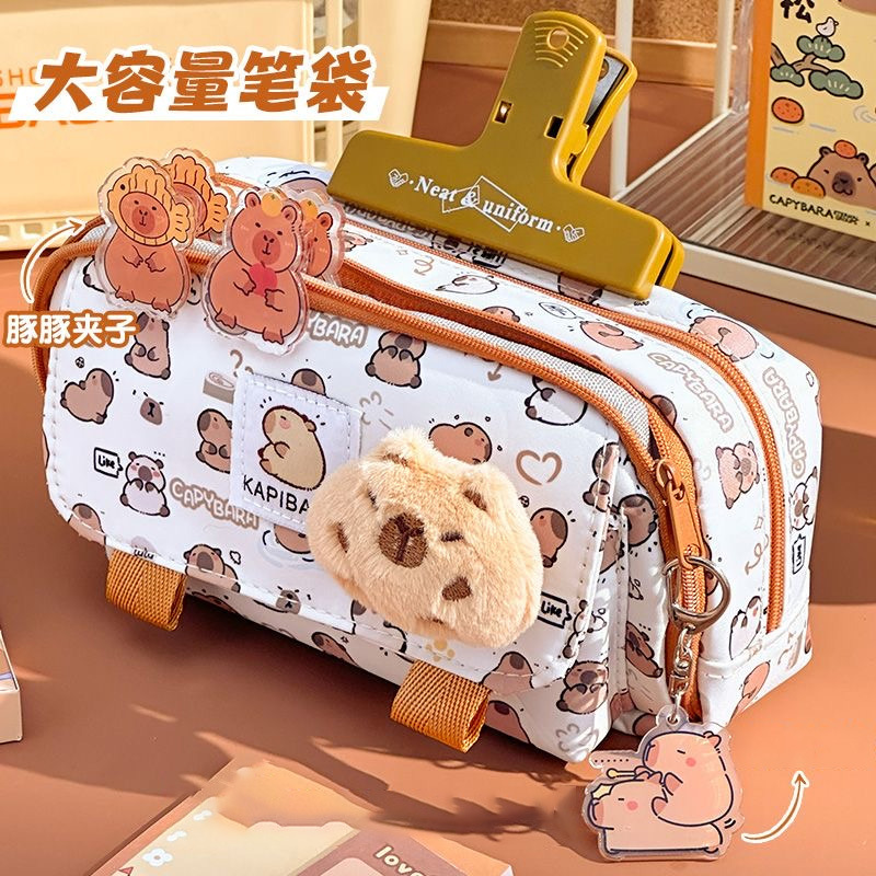 翻盖笔袋卡通可爱高颜值