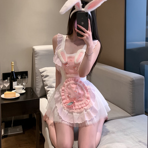 软妹洛丽塔女仆围裙cos套装