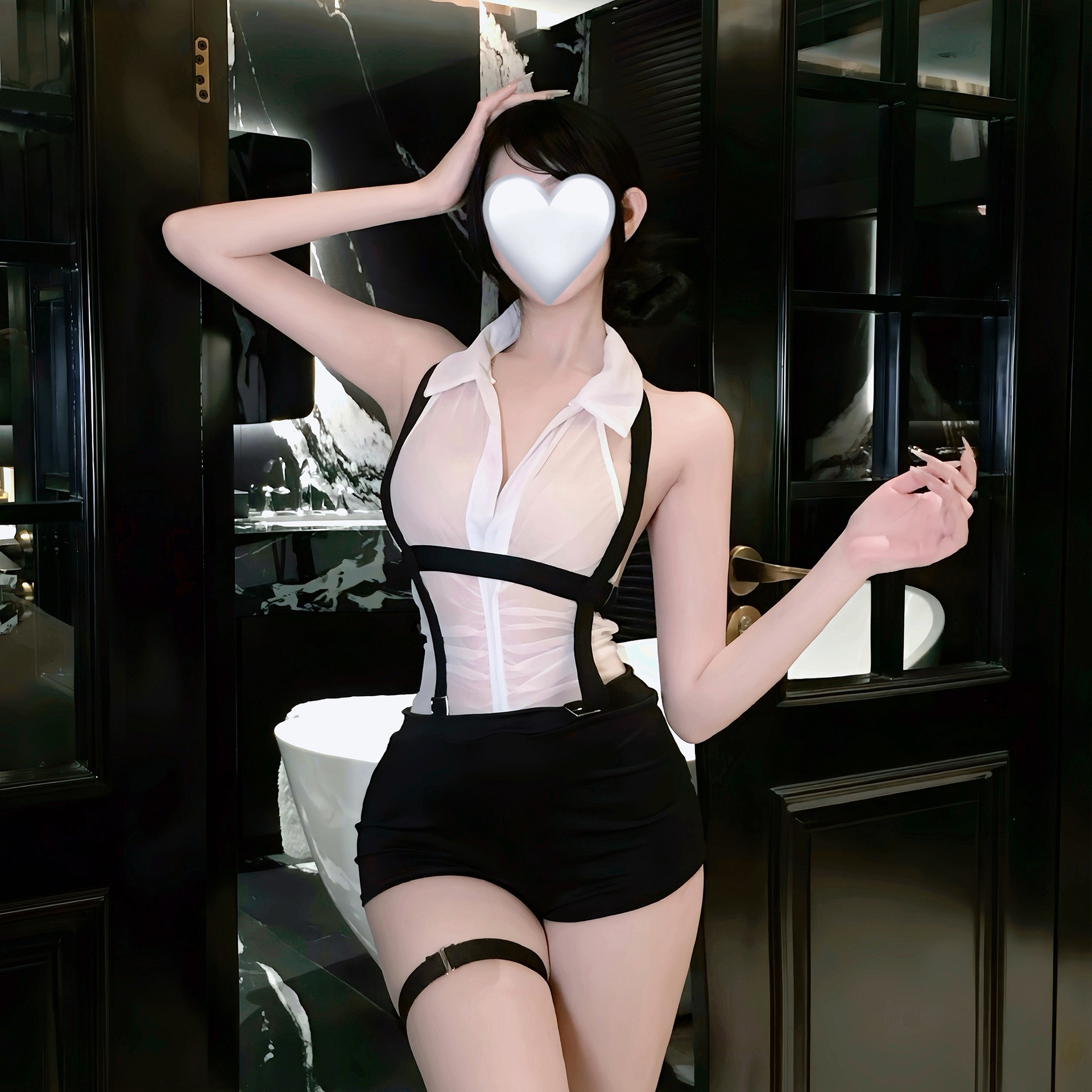 性感深v秘书连身制服禁欲系内衣ol露背职业吊带套装女士cos扮演,女士内衣/男士内衣/家居服,睡裙,淘宝优惠券,粉丝福利购,淘宝优惠卷