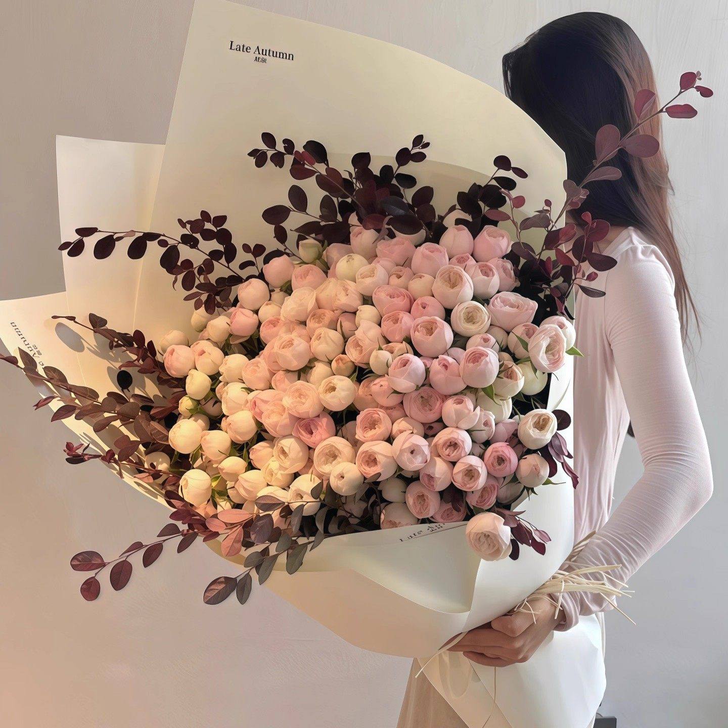 酷皮玫瑰花束鲜花同城速递北京上海送女友闺蜜爱人生日全国送上门