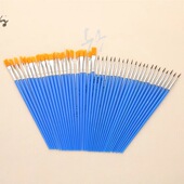 多功能平头刷钩线笔丙烯酸刷数字水排粉笔笔小刷油画刷水彩