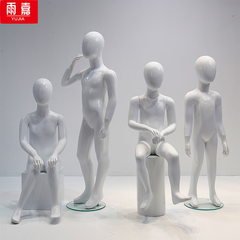 全身儿童模特道具展示架