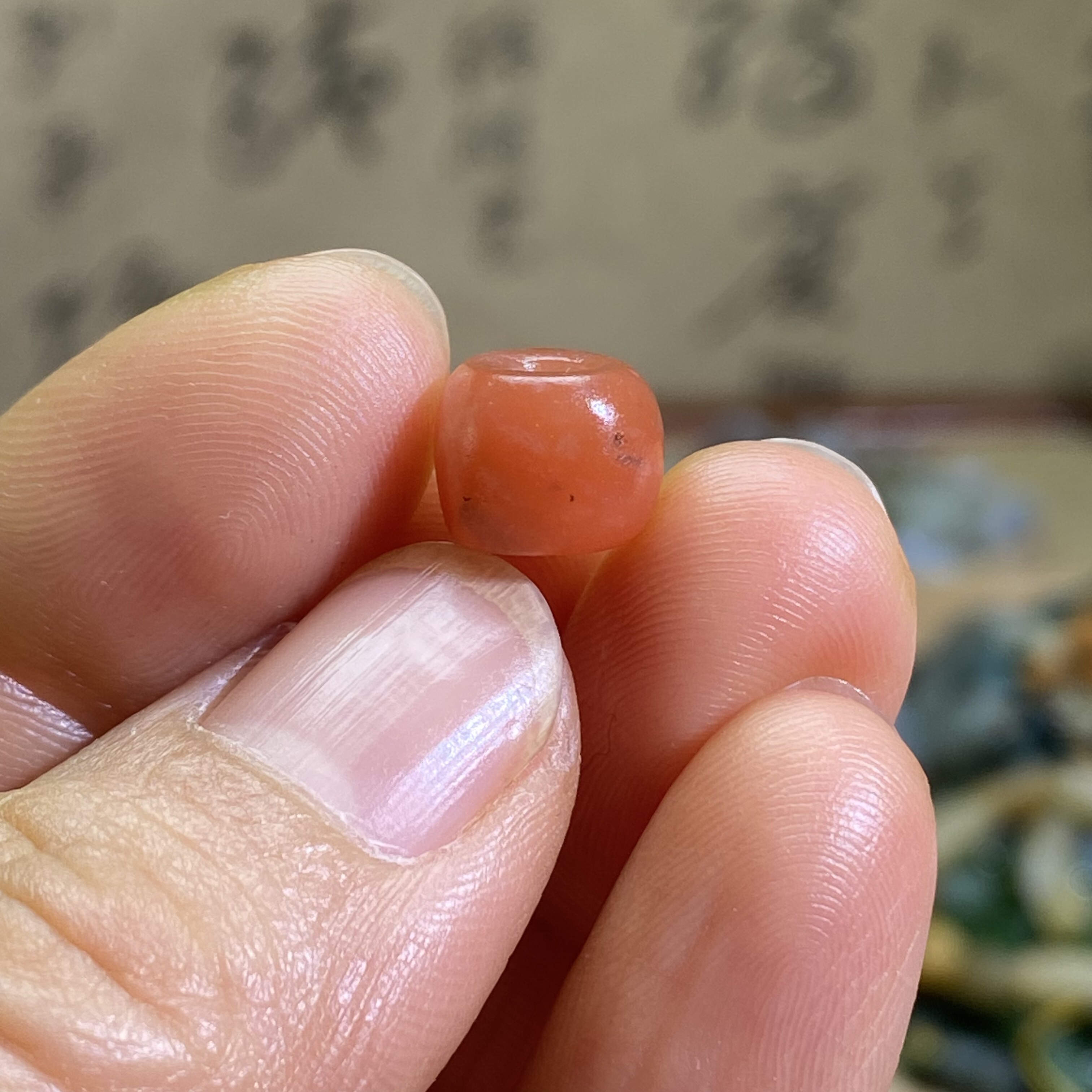 南红玛瑙随型小珠子配饰复古风老光工艺藏式手链手绳多宝配珠