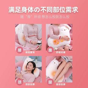 羊驼枕抱枕网红创意38员工女 新品 玩具生日三八妇女节礼物会按摩