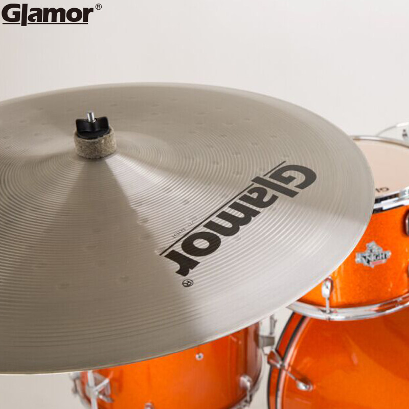 glamor格莱姆架子鼓爵士鼓镲片16寸吊镲20寸擦片叮叮镲14寸踩镲片