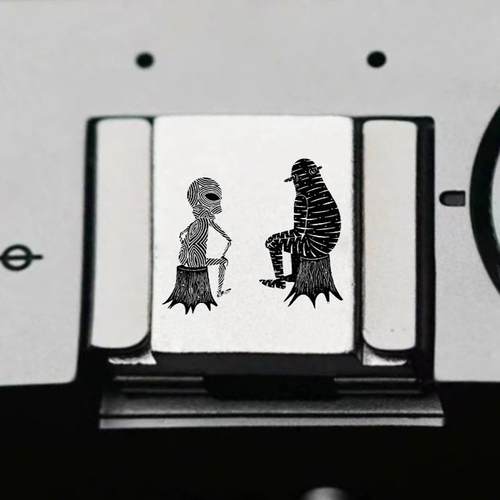 定制相机热靴盖尼康富士佳能索尼通用某明星铝合金黄铜热保护盖