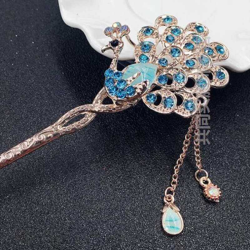 发簪简约学生f百搭发簪简约发簪简约复古古风头饰簪子流苏古代步