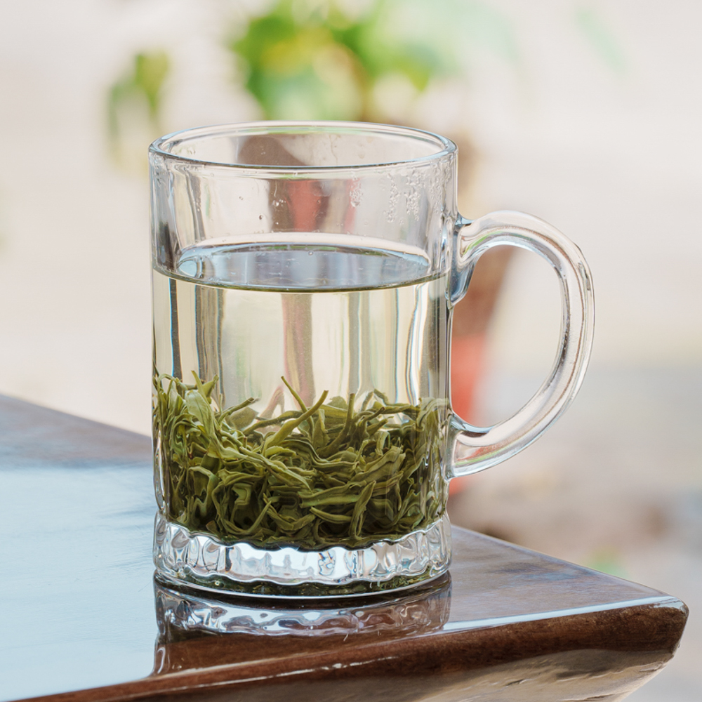 四川素毛峰雅安蒙顶茶自己喝绿茶