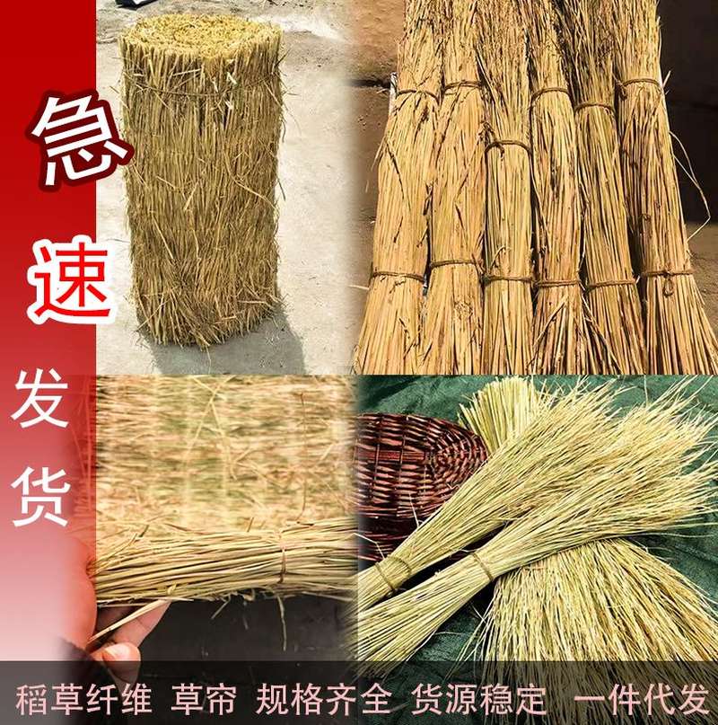 摆设棚屋园林柔软隔热鸽子捆绑墙面稻草房顶复古宠物凳干温室树木