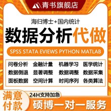 stata实证SPSS数据分析服务amos问卷调查eviews计量meta医学R代做
