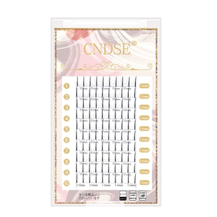 CNDSE仙女单根I型睫毛网红漫画款嫁接睫毛太阳花元气少女款仙子毛