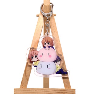 动漫周边 亚克力双面挂件 CLANNAD 古河渚 伊吹风子 藤林杏钥匙扣