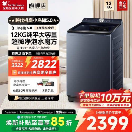 小天鹅小乌梅5.0波轮洗衣机