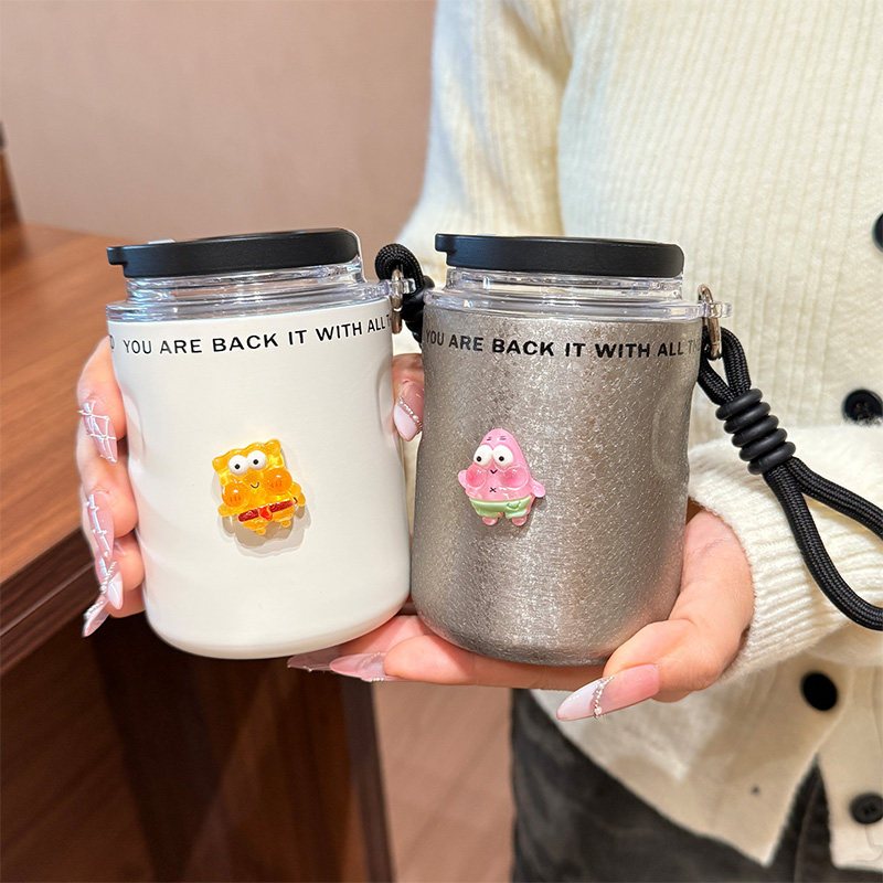 简约保温杯男女生小巧咖啡杯外图片