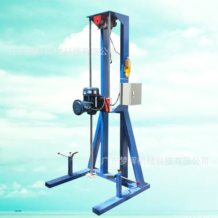 精工制造电动升降油漆油墨分散机 硅油搅拌混合机 变频调速大小型